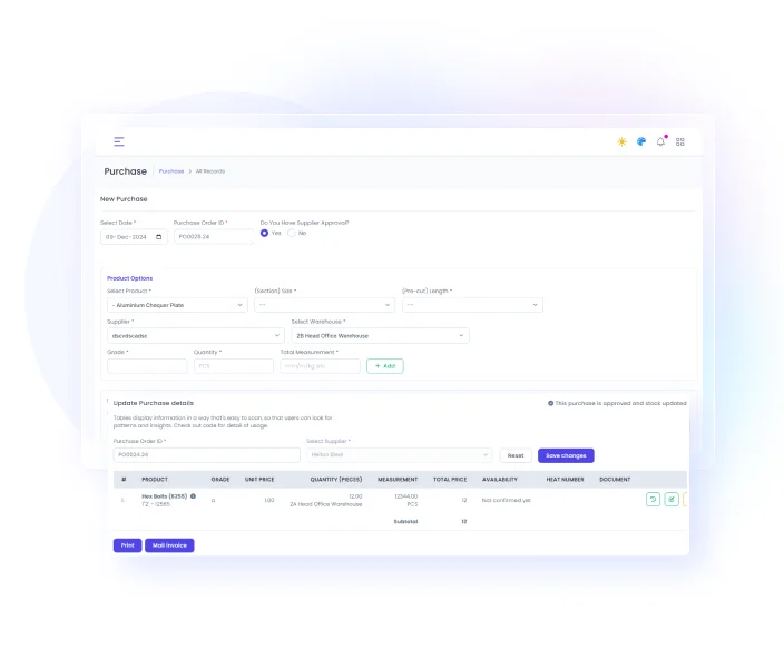 Delivery Information